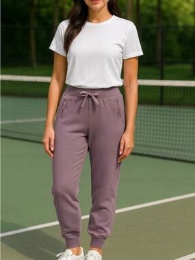 Kirkland Signature Dusty Mauve Drawstring Joggers